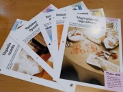 DeAgostini & DMS Atlas haftu Akcesoria + Pokój dziecięcy i inne 10 kart