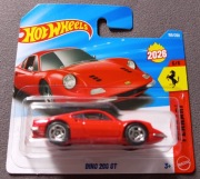 HOT WHEELS  .   DINO  206 GT  .  autko resorówka