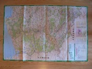 Mapa drogowa Polski z fotoradarami.