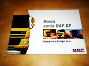 Prospekt DAF Seria CF 2006 j.polski !