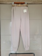 spodnie beżowe eleganckie z paskiem rosella 38 m nowe