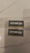 komplet RAM 8GB (4GB + 4GB) PC3L DDR3L SO-DIMM Samsung 12800S 1600MHz