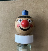 korek do wina nalewak drewniana glowka west germany przelotowy jak na foto