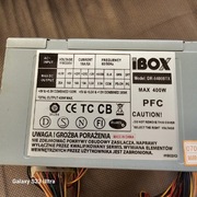 Zasilacz PC 400W iBOX DR-8400BTX 20+4Pin CPU 1xFDD 4xMolex 1xSata RETRO GPU