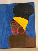 Obraz-afrykanka bogini