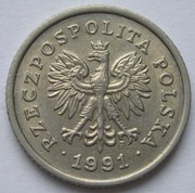 Polska 50 groszy 1991 - asa