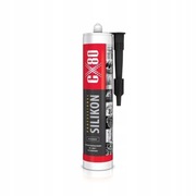 2x CX80 SILIKON PROFESSIONAL CZARNY 310ML