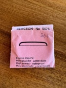 Szkło zegarkowe BERGEON 36.4 mm NOS do zegarka kieszonkowego plexi wypukłe