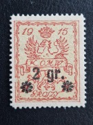 9 a Poczta Miejska Warszawa ** 1916r.