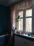 Lambrekin +zasłony 2szt beżowe morelowe nr 9 komplet  nr9