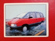 NAKLEJKI do albumu PANINI SuperAuto AUTO - naklejka # 93 RENAULT ESPACE