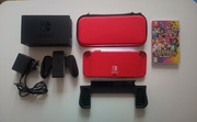 Nintendo Switch Oled Mario Red Edition + Gra