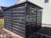 Wiata Śmietnikowa Zabudowa Koszy Śmietnik Altana