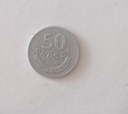 50 groszy rok 1949 aluminium 