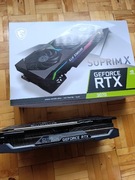 Karta graficzna MSI RTX 3070 Suprim X 8G | Bardzo cicha |