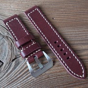 Pasek do zegarka 22 mm handmade skóra naturalna