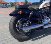 Oryginalne tylne siedzenie Harley Davidson Forty Eight - stan idealny!