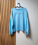 Błękitna bluza 4XL Plus Size 