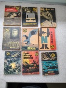 Książeczki seria z tygrysem Żółty tygrys 9 sztuk wyd 1958-66