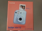 Instax mini 12 niebieski pastel blue NOWY NIEOTWIERANY