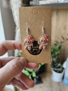 Kolczyki piernik pierniczki  święta Boże Narodzenie gwiazdką 