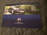 2011 BMW Alpina B5 BiTurbo Limousine Prospekt NIEMIECKI 16 stron