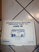 Mikroprocesorowyregulatorhydros regulator temperatury pompy c.o. HYDROS 100