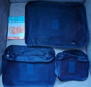 Zestaw organizerów podróżnych, do walizki 6 sztuk