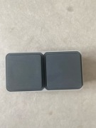 Gniazdo podwójne z uziemieniem podtynkowe Berker