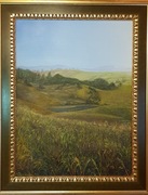 Pejzaż , Obraz olejny, 60-80cm płótno lniane