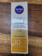 krem przeciwsłoneczny do twarzy NIVEA SUN UV Viso Anti-Età Q10. 