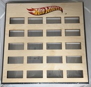 Rama na modele kolekcjonerskie Hot Wheels 50x50cm 20 autek 