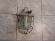 Stara lampa górnicza loft industrialna