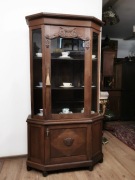 ŚLICZNA STARA DĘBOWA WITRYNA  BIBLIOTECZKA 193/202