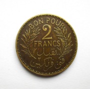 2 Franki 1941 r.   Tunis