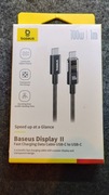 KABEL USB C 1M 100W Z WYŚWIETLACZEM BASEUS