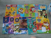 Zestaw książeczek Psi patrol łamigłówki zagadki kolorowanki 