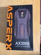 ASPERX Powerbank 3000A 12V Rozruch Samochodu LED Kompas IP64 Wodoodporny
