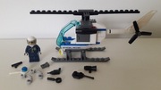 LEGO city helikopter policyjny z 60047 + gadżety