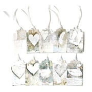 Tagi Etykiety Papierowe Zawieszki Metki 10 szt. 9,5x5,7 cm