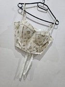 Gorsetowa bralet crop top rozmiar M