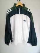 Kurtka wiatrówka/bomberka vintage Adidas 90s oldschool retro - rozmiar M