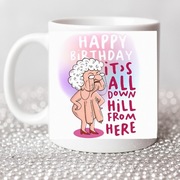 Hit nowy kubek urodziny jubilat super mega śmieszny prezent gratis brelok