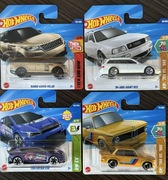 Hot wheels zestaw 4 sztuk BMW 2002 AUDI RS2 KIA RANGE ROVER