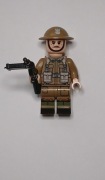 Figurka żołnierza polskiego 4 krotny nadruk WW2 kompatybilne z Lego