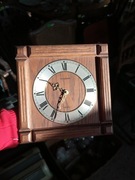 Zegar ścienny Dugena Quartz – drewno, lata 70/80