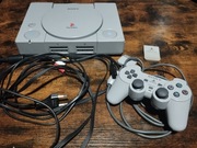 SONY PlayStation SCPH 9002 + Dual Shock + Memory Card + Demo One (T-Rex)