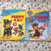 Puppy ABC i 123 dwie książki dla dzieci po angielsku 