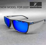 OKULARY PRZECIWSŁONECZNE. Dark Blue/Black. Polaryzacyjne HD. Sportowe.