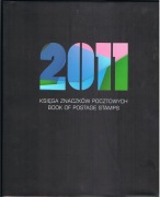 Księga znaczków pocztowych ze znaczkami czystymi z 2011 roku